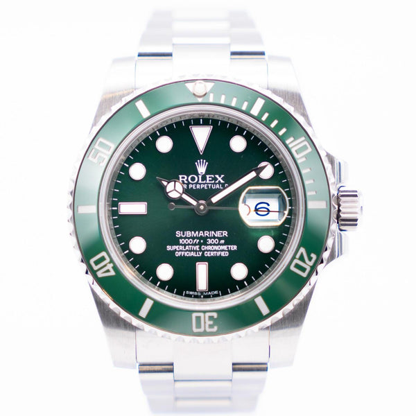 Submariner Date Ref.116610LV Hulk