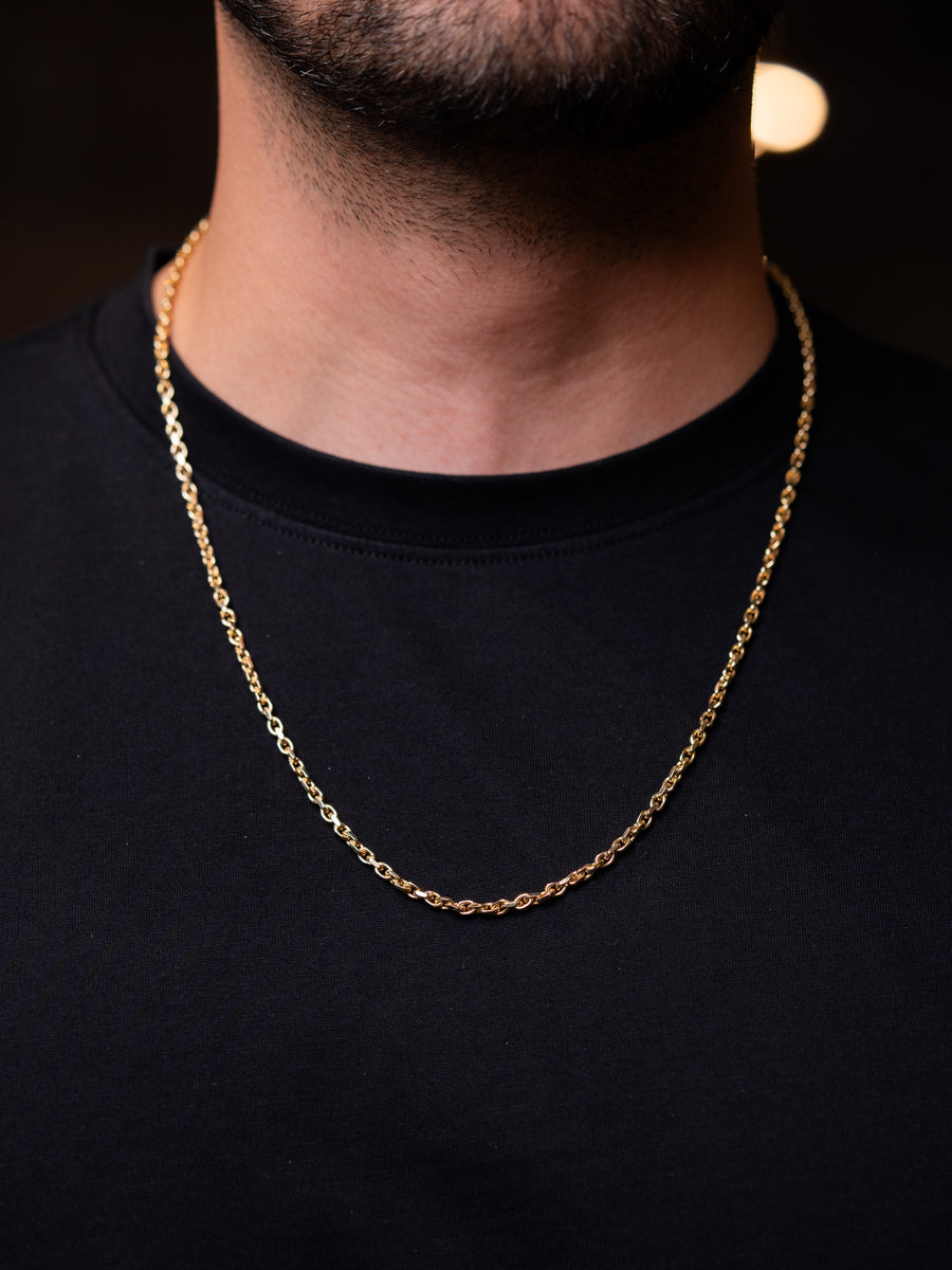Ankerkette 2,8mm - massiv