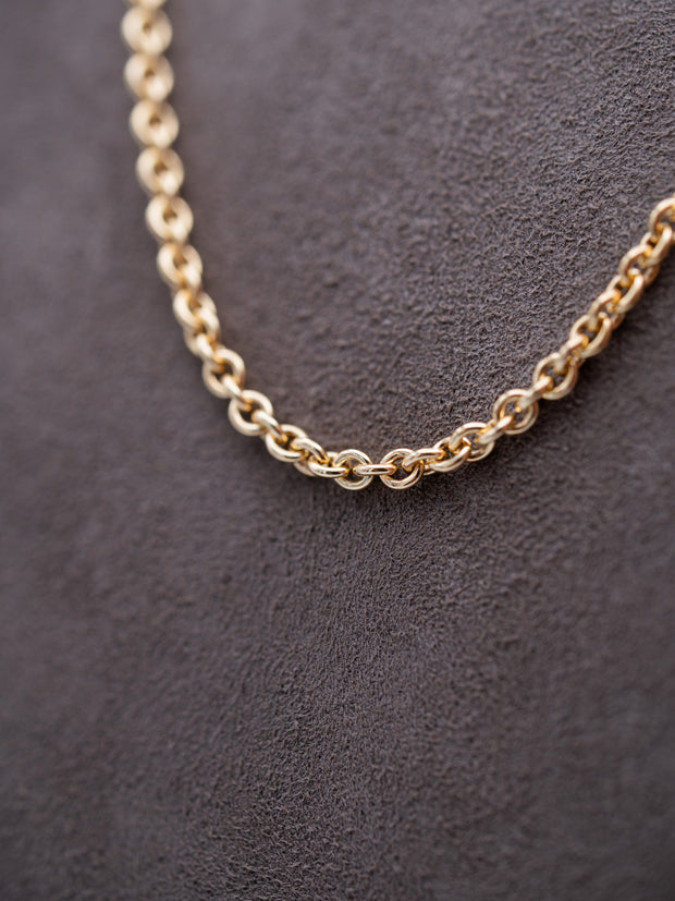 Ankerkette Rund 2,6mm - massiv