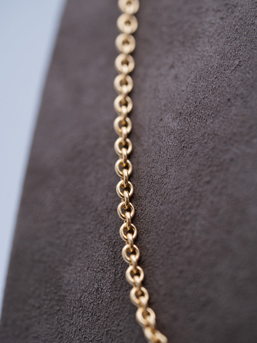 Ankerkette Rund 2,6mm - massiv