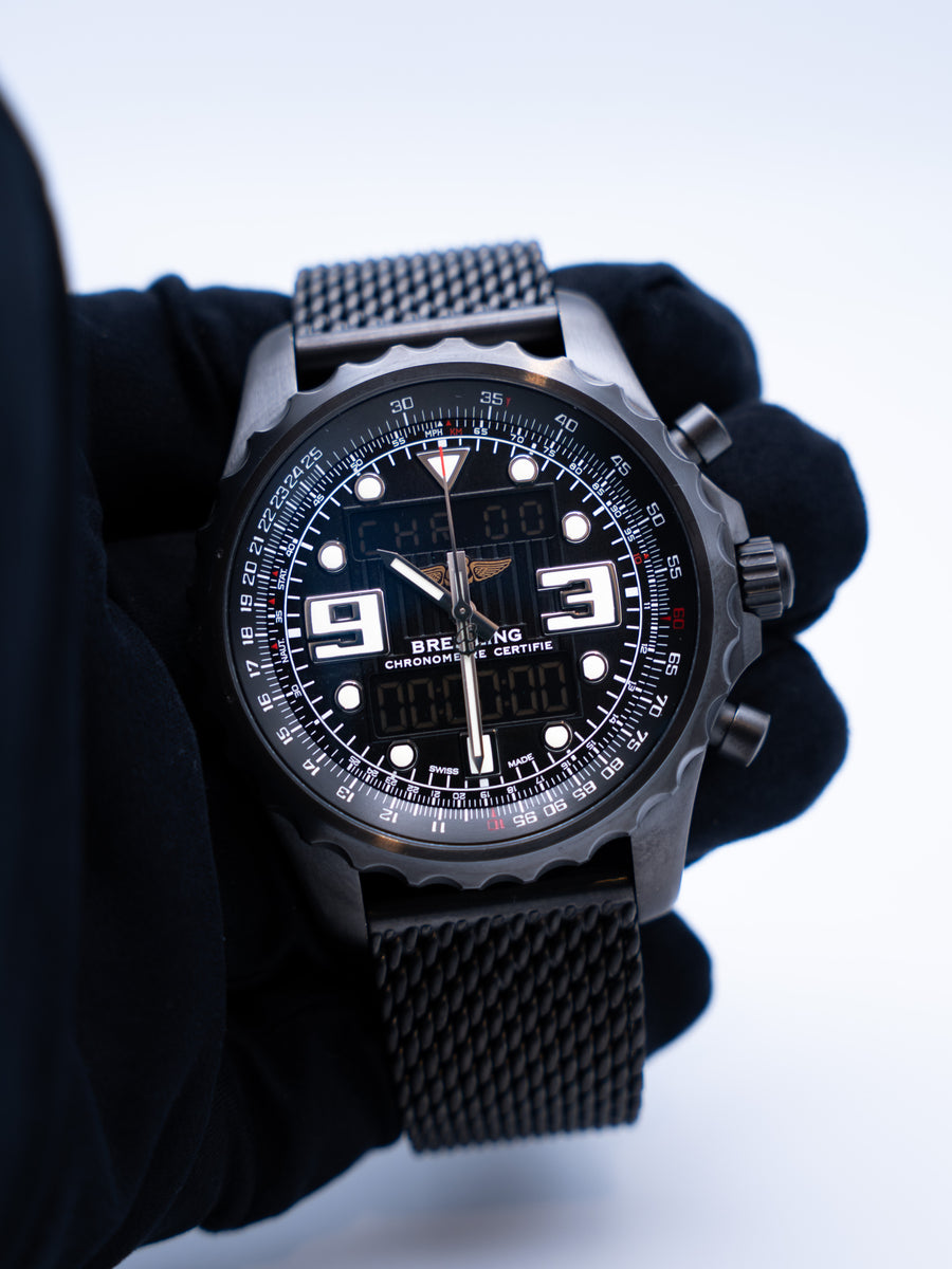 Chronospace Black Steel Military Ref.M7836522 Limited Edition