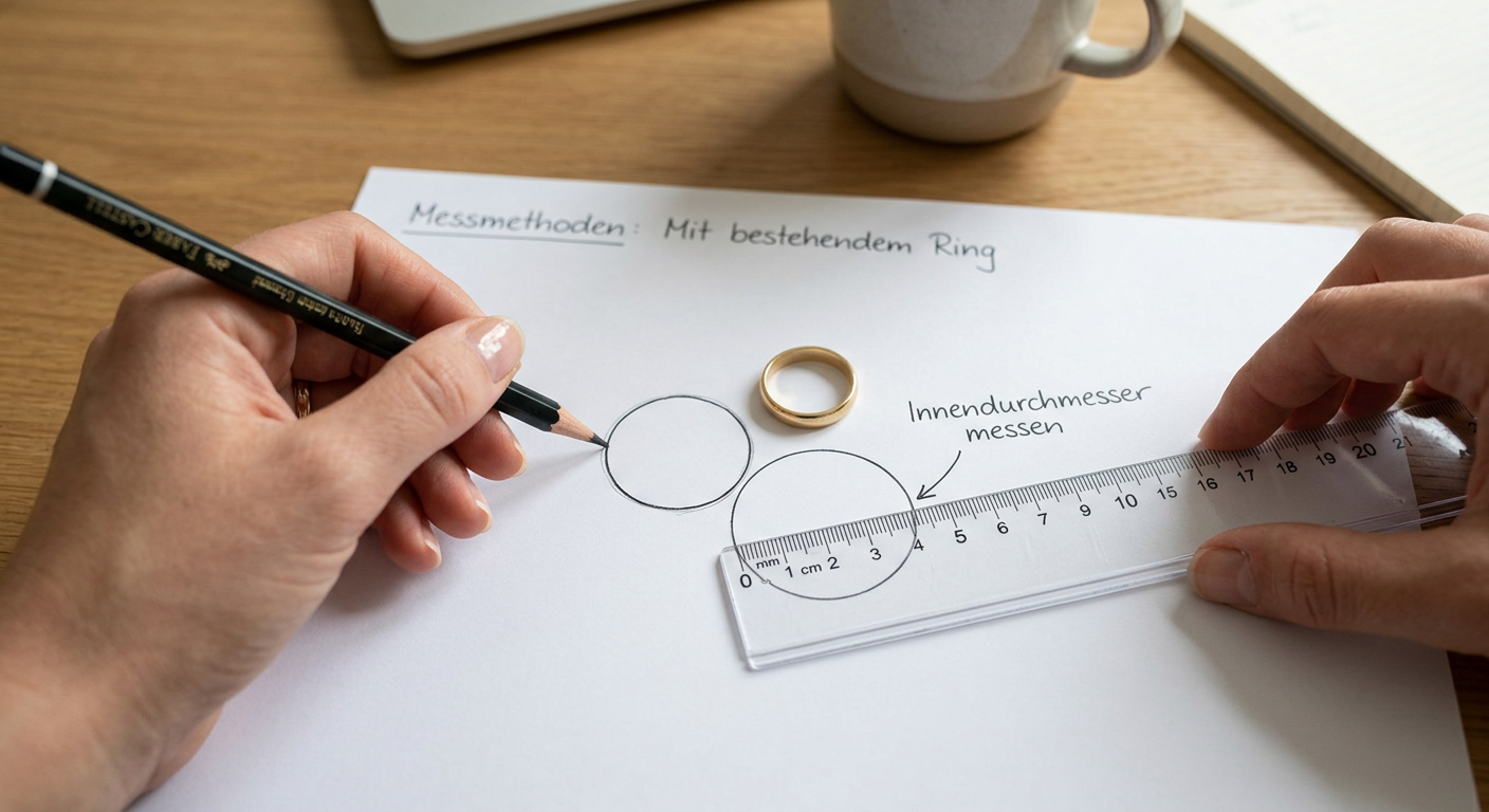Messung mit bestehendem Ring
