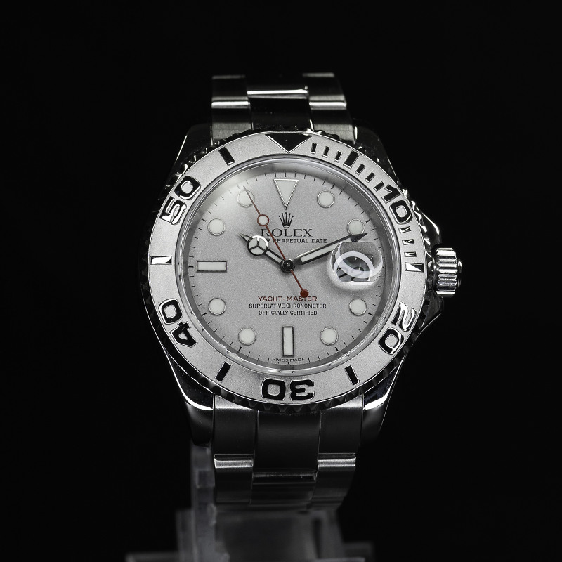 Yachtmaster white dial new arrivals